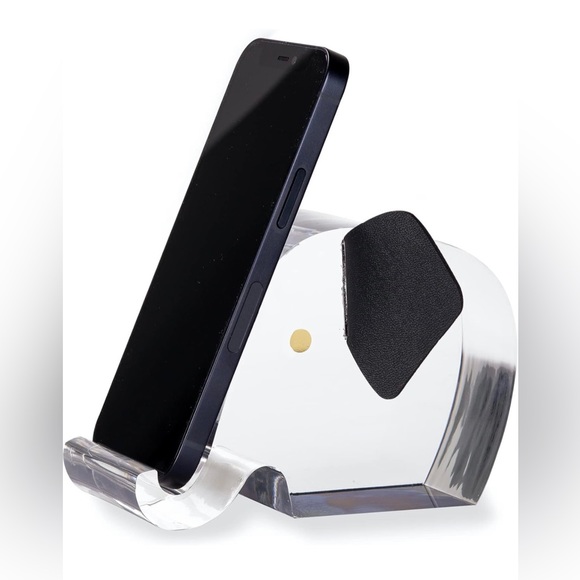 NWT Kate Spade Acrylic Elephant Phone Holder - Picture 1 of 5